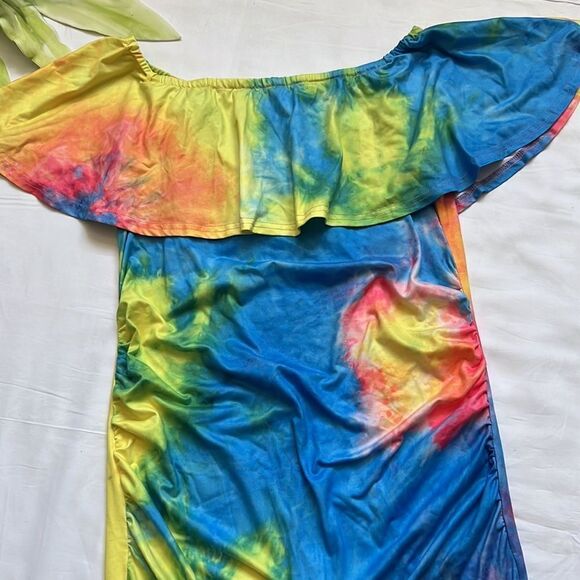 ⭐️COOLMEE Women's Maternity Off Shoulder Casual Dress⭐️ - Picture 7 of 10